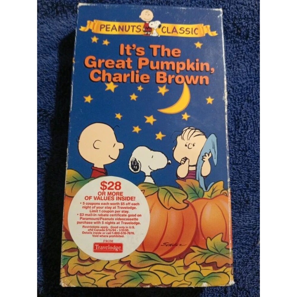 It's The Great Pumpkin Charlie Brown VHS
